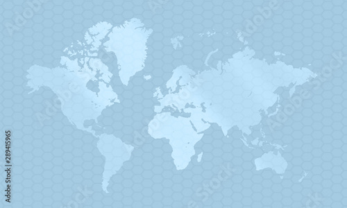 grey blue map background