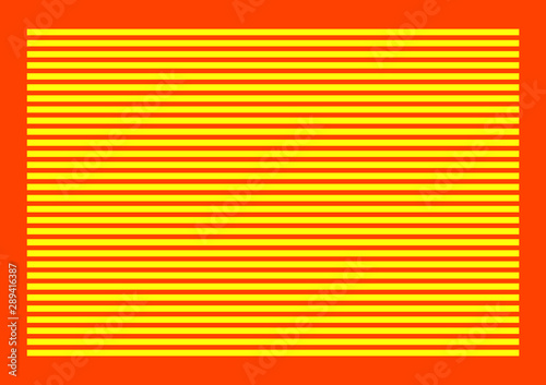 Red lines on yellow background