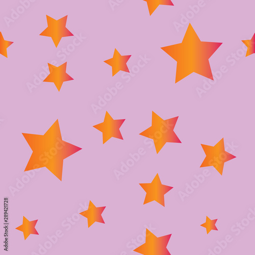 seamless pattern with stars on delicate pink background for Wallpaper and fabric