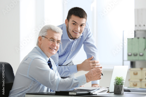 Mature marketing manager wi...