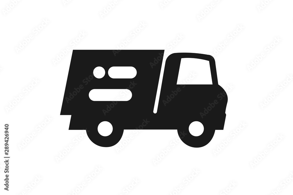Truck icon, transport icon, delivery icon vector illustration Truck icon, transport icon, delivery icon vector illustration