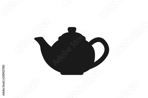 teapot icon vector illustration  isolated on white background