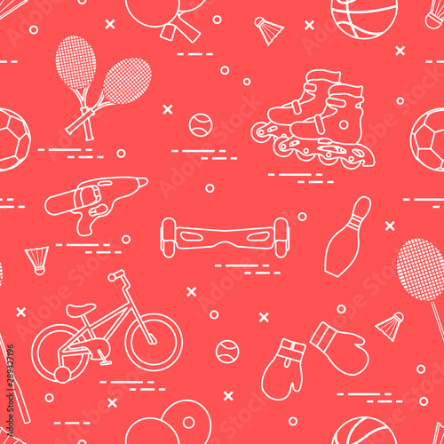 Equipment for sports activities for children.