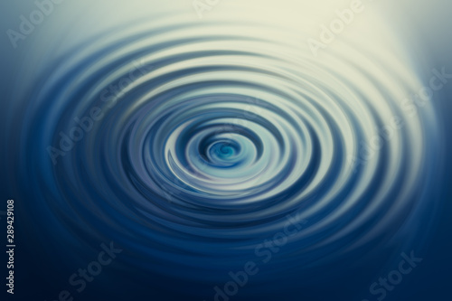 Quiet wave of water drop peace tranquil Illustration image