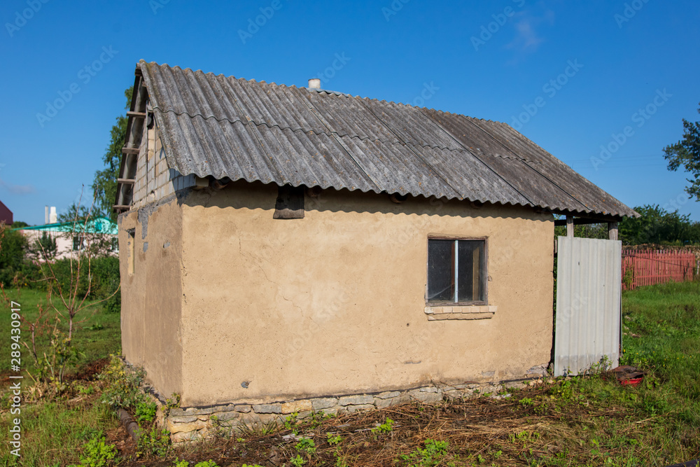 Old house in the village Old house in the village