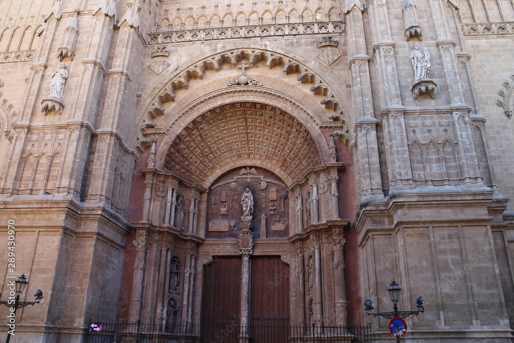 Catedral de Santa María de Palma de Mallorca in Palma de Mallorca, Spain