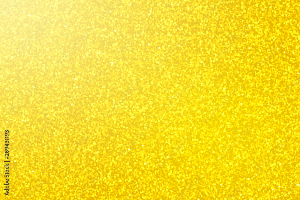 Illustration of Sparkling golden background material with light. キラキラと輝く金色の背景素材のイラスト 光追加版