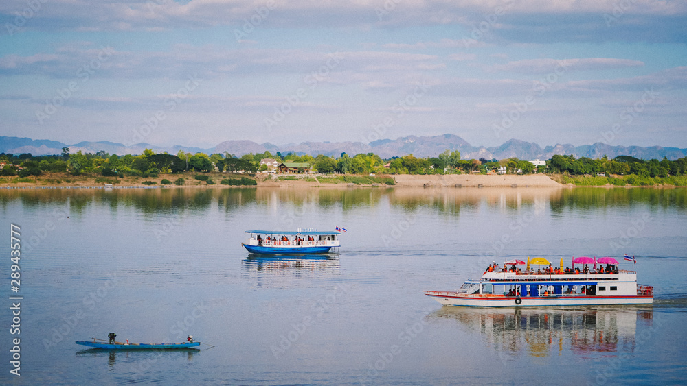 Obraz premium Mekhong river Nakhonphanom Thailand