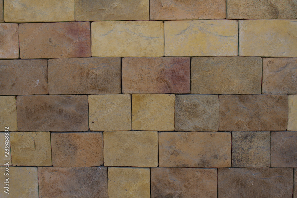 Naklejka premium Background texture of stone wall