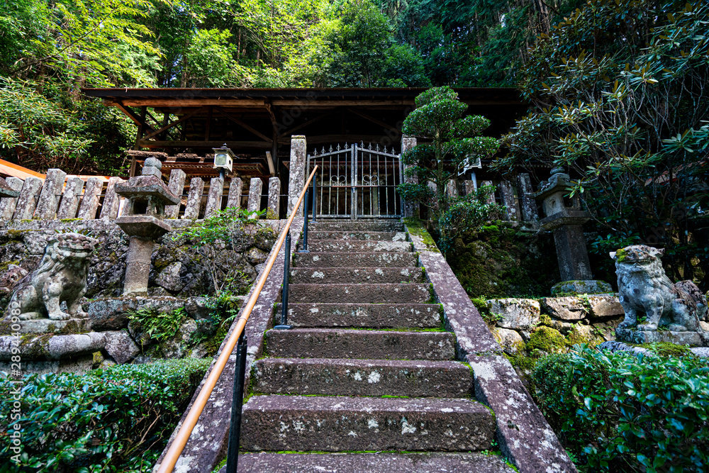 The shrines in Japan