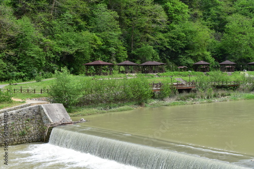 bridge over the river