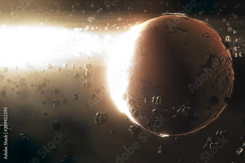 Planet Light bending 