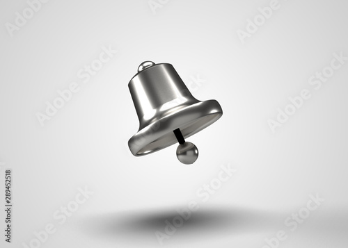  Slots Bell Symbol Slot Machine Reel Casino 3D Render
