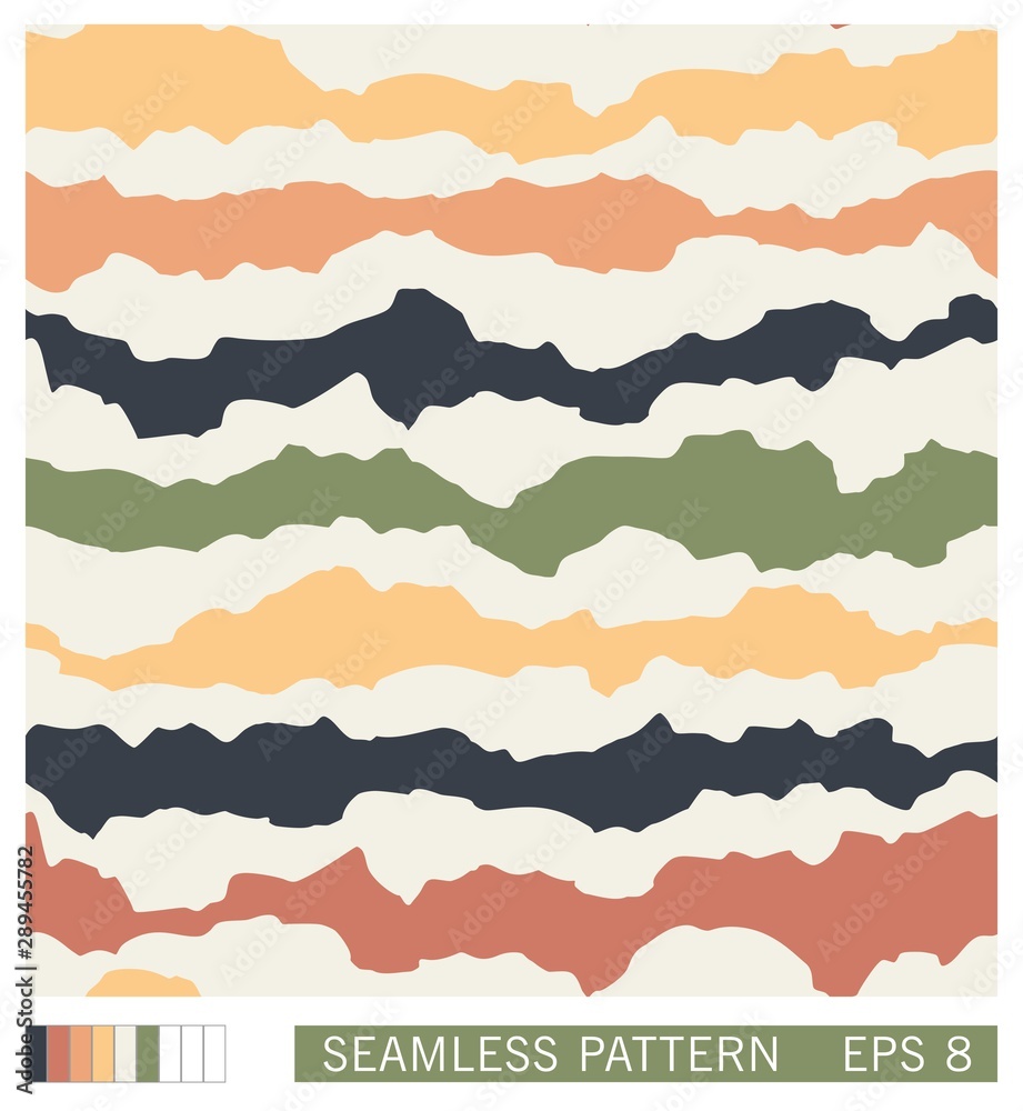 Stylized camouflage pattern.