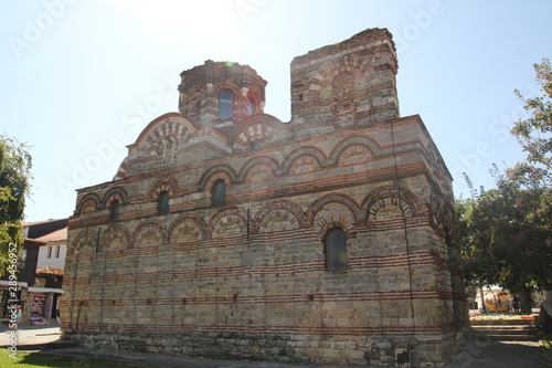 Christ`s church of the Almighty of a pantokrator in the city of Nessebar, Bulgaria