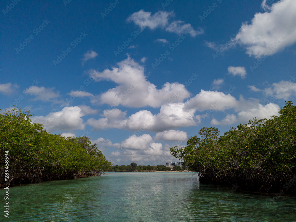 The beautiful beaches of the Caribbean