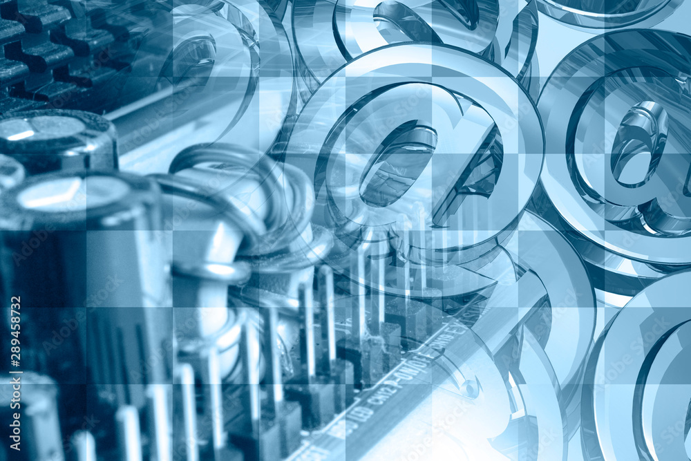 Electronic device and mail signs Electronic device and mail signs