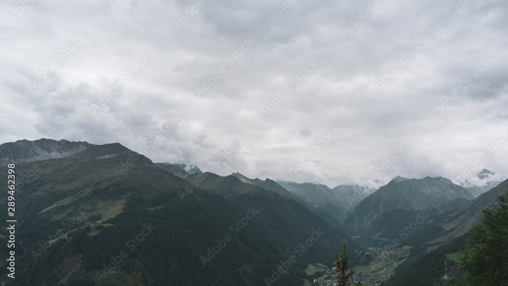 panoramic view of the mountains panoramic view of the mountains