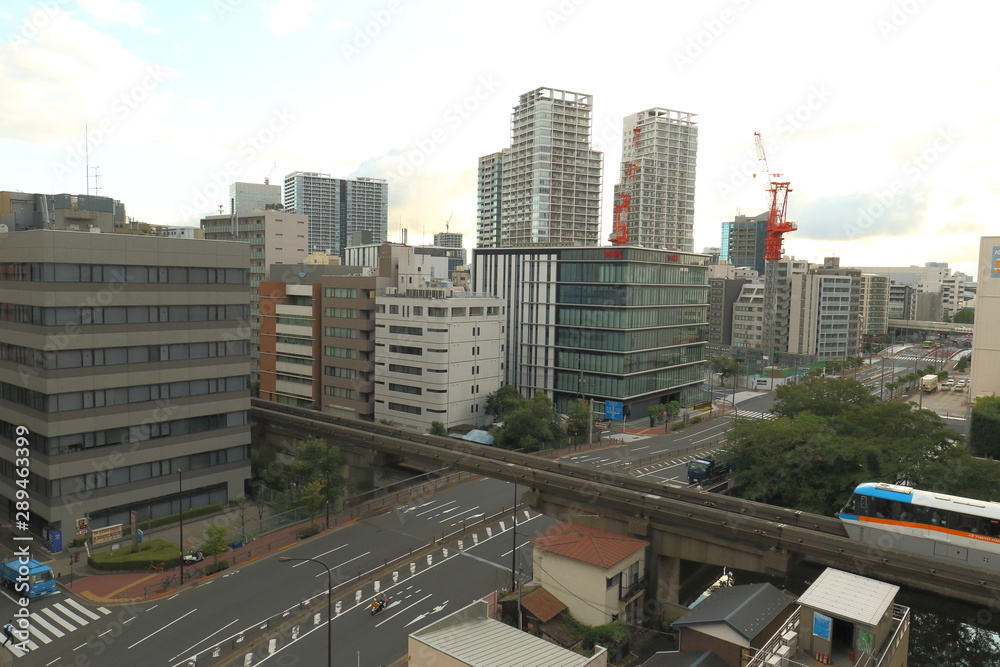 Naklejka premium 東京モノレール