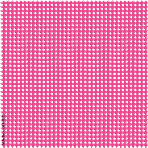 Pink background with holes