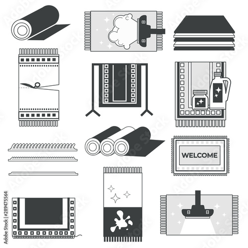 Home carpets, rugs and mats cleaning and washing, cleaners service