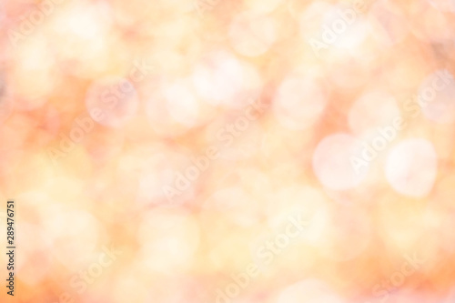 Canvas Print Abstract glitter bokeh background
