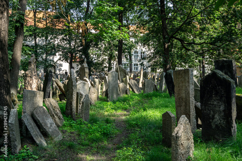 Photography old jewish cemetery