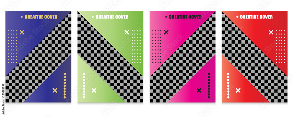 Creative cover design. Geometric background. minimal. can be used for banners, posters, flyer, leaflets, web templates,