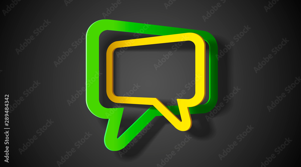 voluminous realistic Two text cloud with shadow voluminous realistic Two text cloud with shadow
