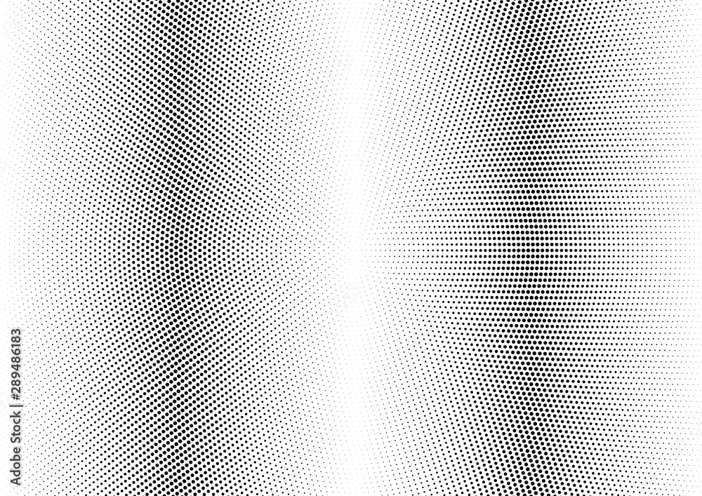 Abstract halftone dotted background. Futuristic grunge pattern, dot and circles.  Vector modern optical pop art texture for posters, sites, business cards, cover, postcards, labels, stickers layout.