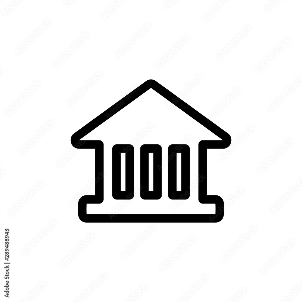 Home icon. symbol of House or Building with trendy flat line style icon for web site design, logo, app, UI isolated on white background. vector illustration eps 10 Home icon. symbol of House or Building with trendy flat line style icon for web site design, logo, app, UI isolated on white background. vector illustration eps 10