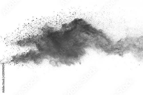 Obraz na plátně Abstract powder splatted background