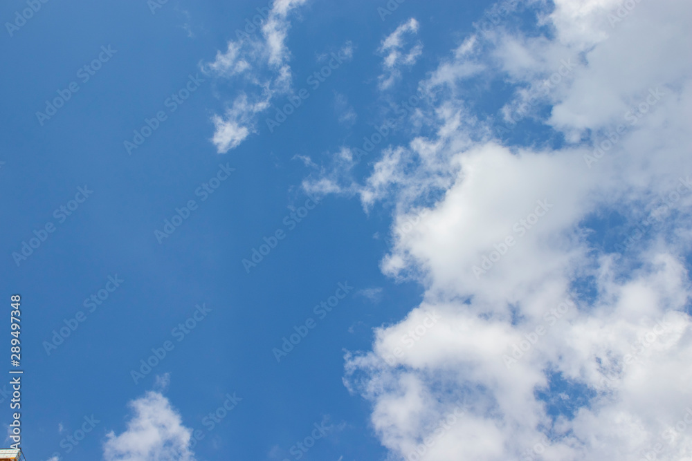 White clouds blue sky background, natural texture. White clouds blue sky background, natural texture.