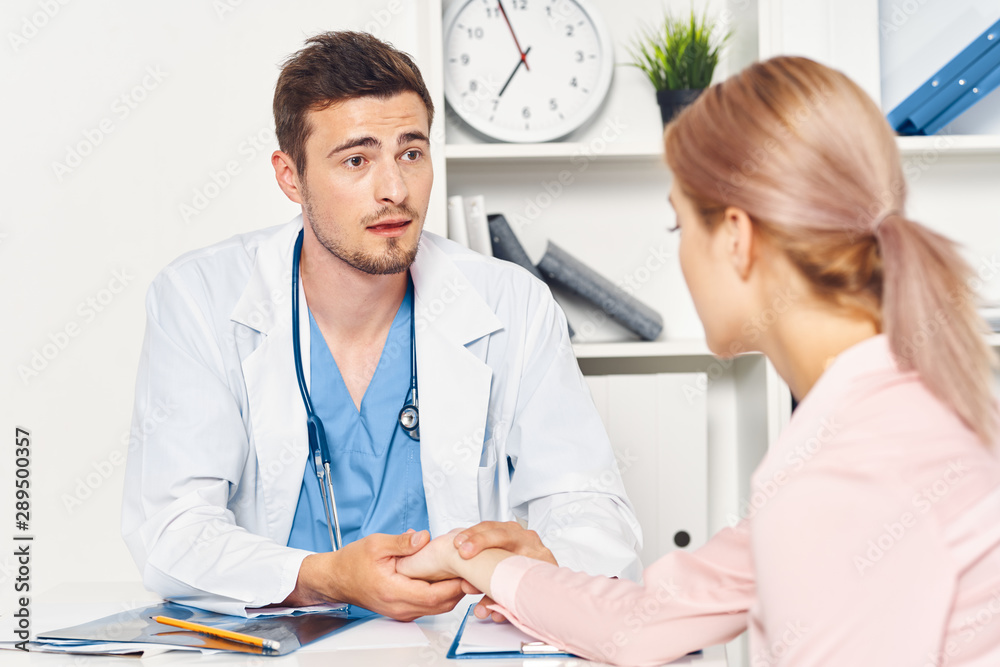 doctor and patient in office doctor and patient in office