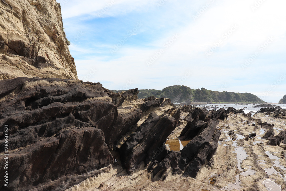 盗人狩（神奈川県三浦市）,Nusuttogari Cliff(miura city,kanagawa pref,japan)