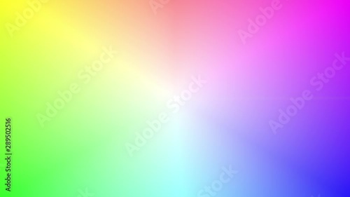 Color wheel palette rolling slow 360 degrees with gradient seamless loop. Wide rgb color gamut circle. Smooth color gradient 4K animation photo