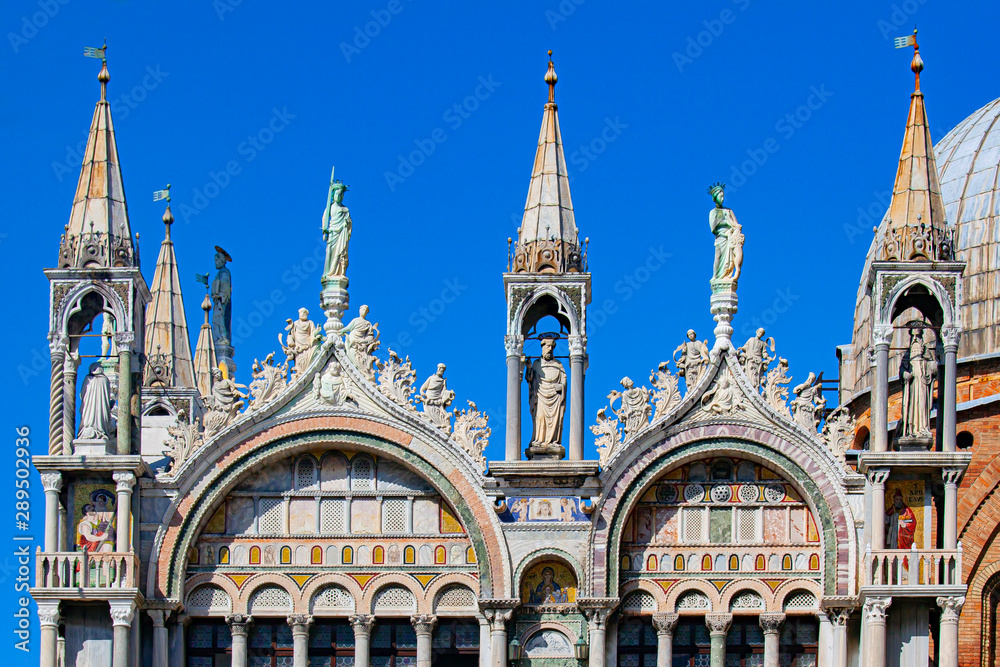 Basilica di San Marco or St Mark's Basilica, Venice, Italy
