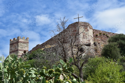 Bosa zamek Malaspina na Sardynii