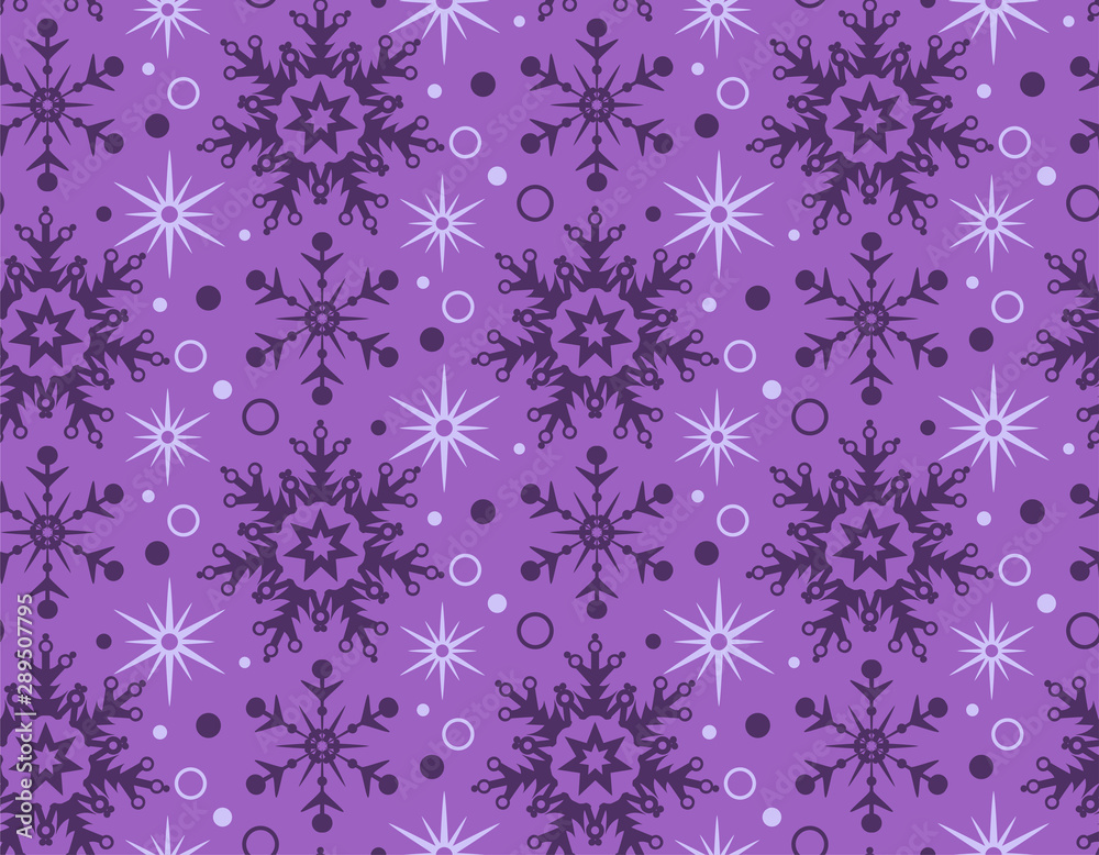 purple background with snowflakes purple background with snowflakes