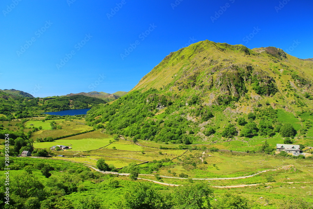 High mountains of Wales in United Kingdom