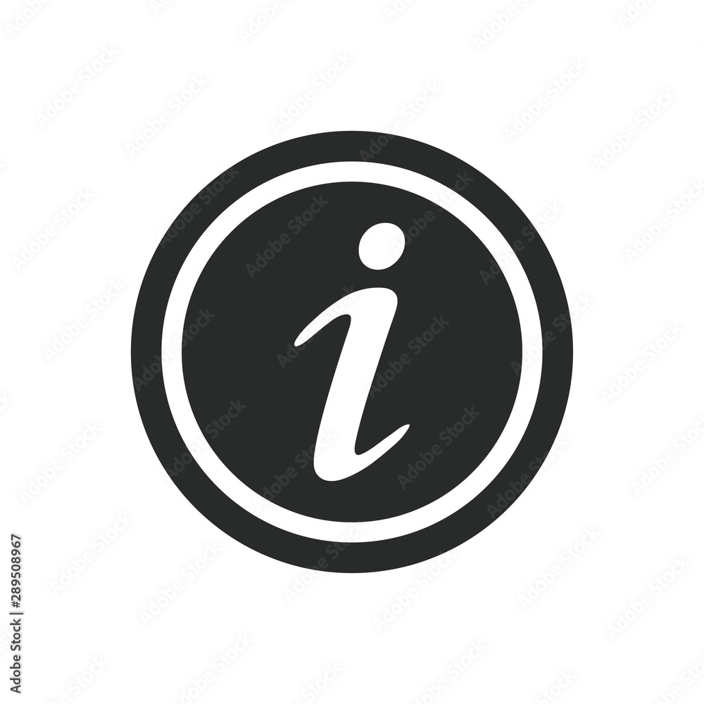 information icon vector design template information icon vector design template