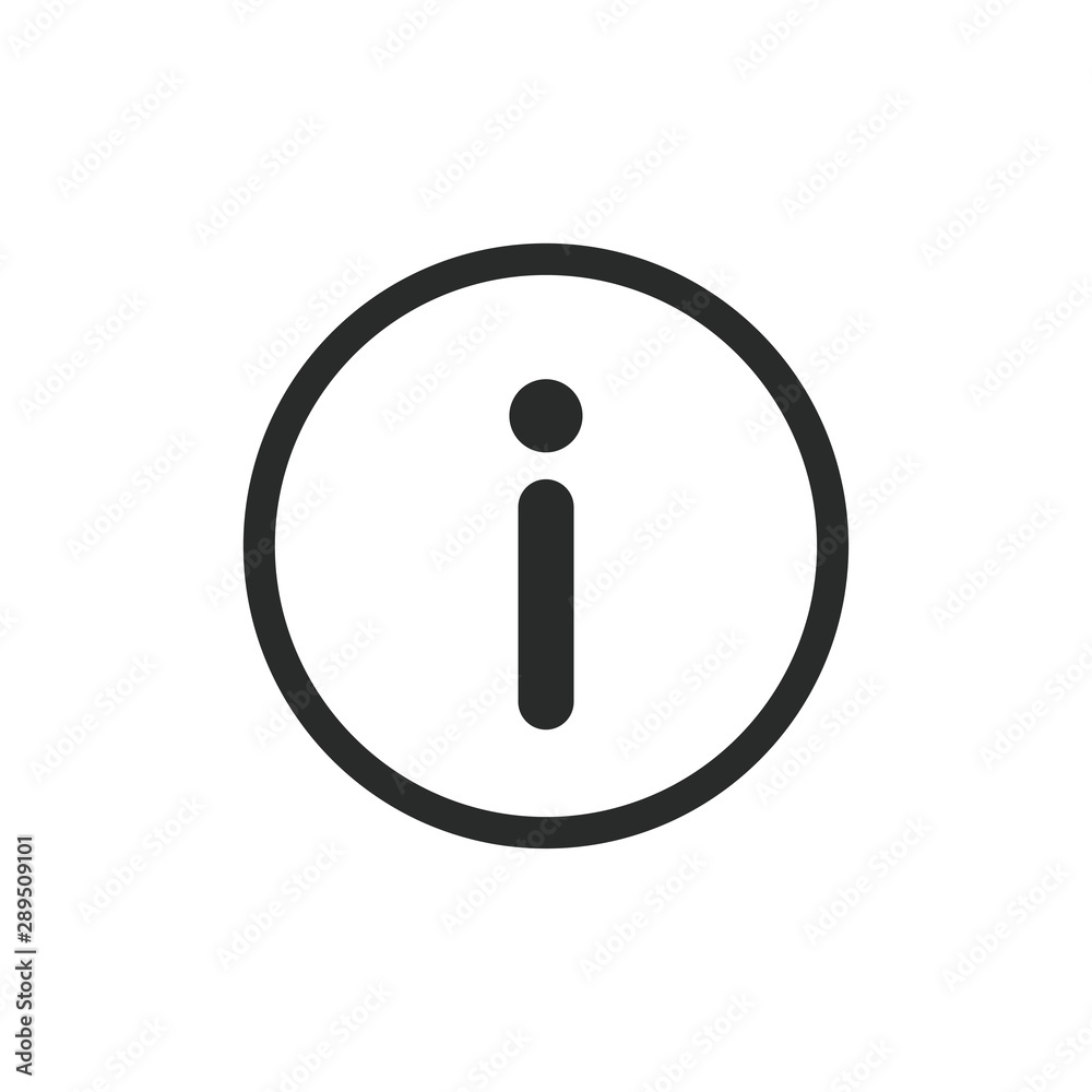 information icon vector design template information icon vector design template