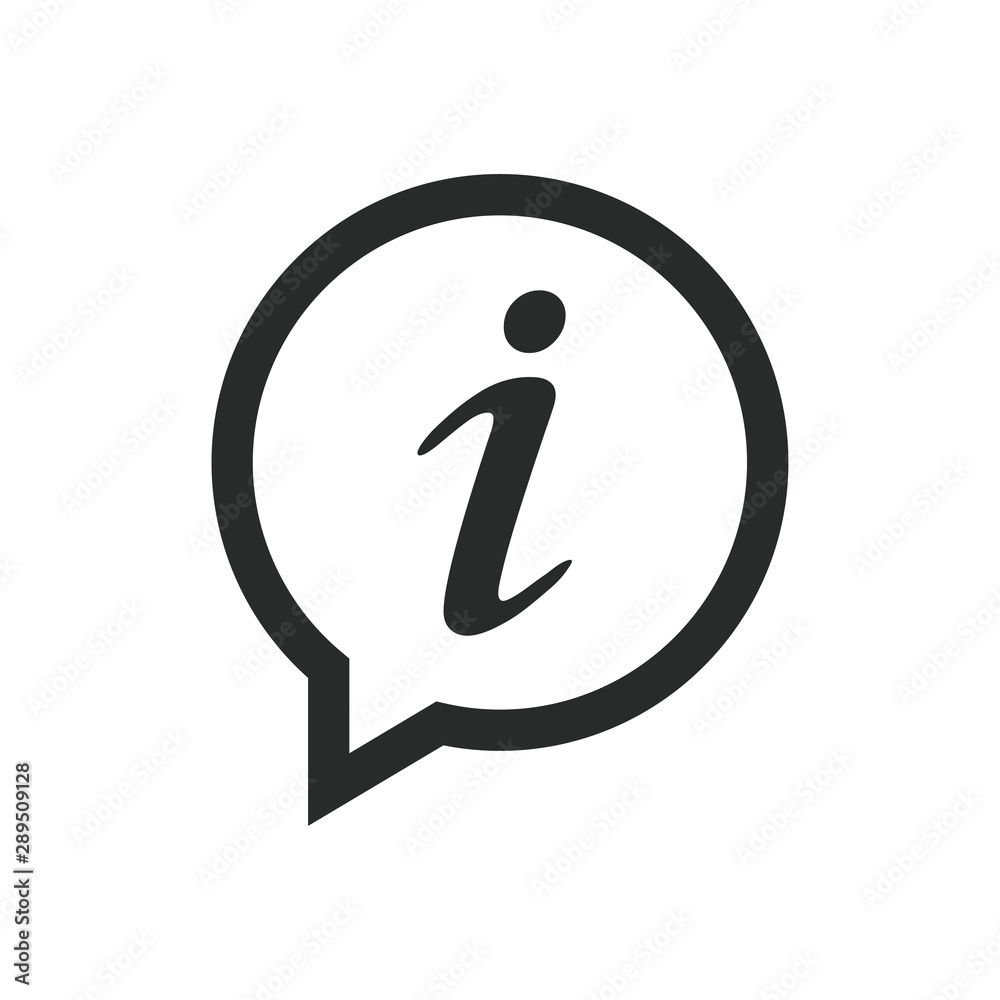 information icon vector design template