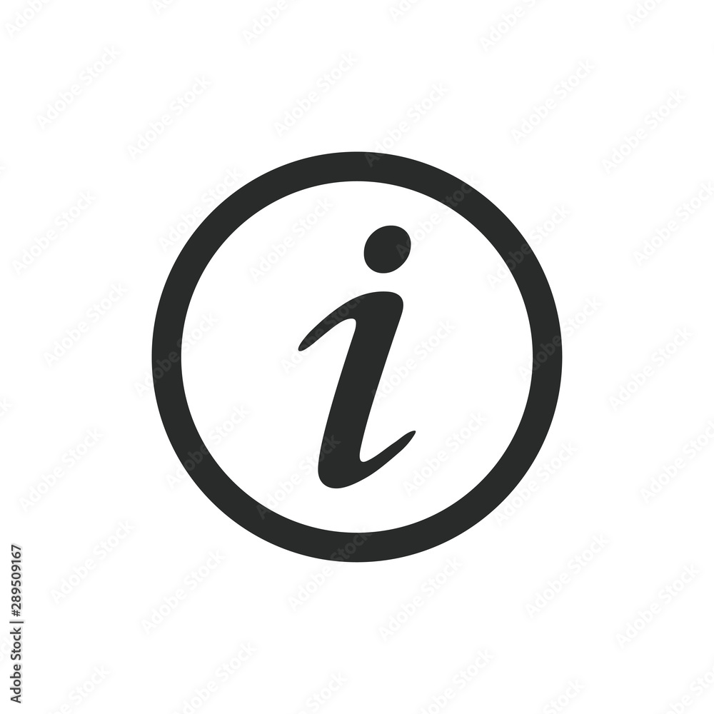 information icon vector design template information icon vector design template