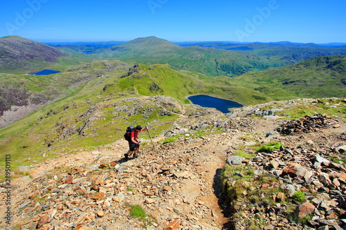 High mountains of Wales in United Kingdom photo