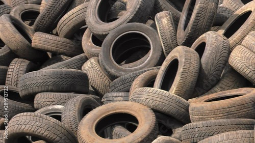 Tires junkyard. 