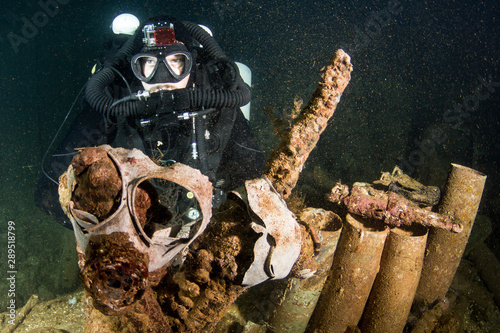 Truk Lagoon rebreather diving