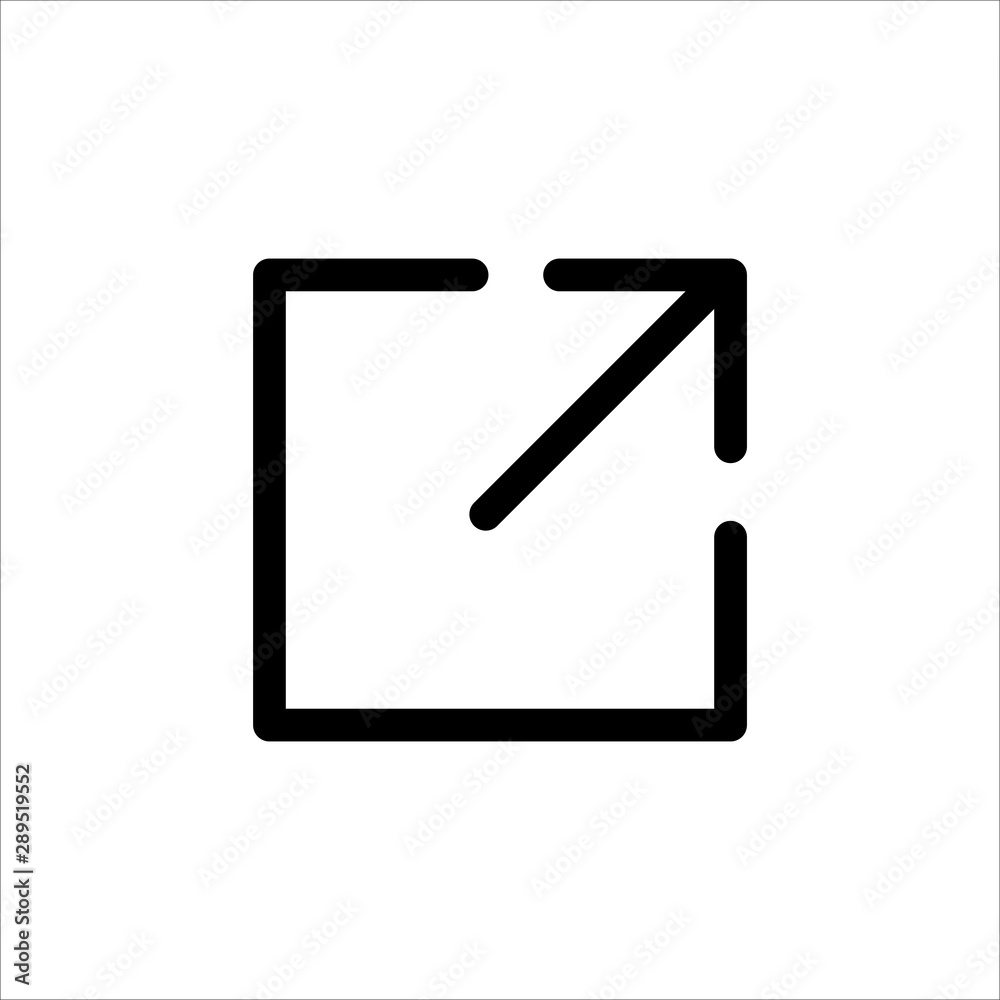 Share icon with trendy flat line style icon for web site design, logo, app, UI isolated on white background. vector illustration eps 10 Share icon with trendy flat line style icon for web site design, logo, app, UI isolated on white background. vector illustration eps 10