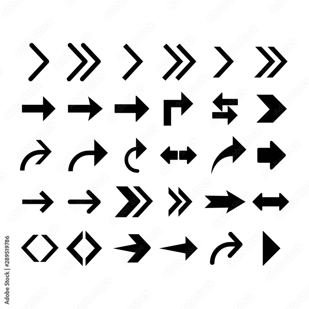 Arrow vector isolated icon set. Button pointer, previous, next, circle collection for infographic, banner, website, mobile app, map. Flat illustration element circle, back, cursor, up and down design Arrow vector isolated icon set. Button pointer, previous, next, circle collection for infographic, banner, website, mobile app, map. Flat illustration element circle, back, cursor, up and down design