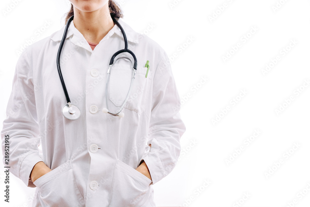 Doctor doing the heart with the hand. Doctor doing the heart with the hand.
